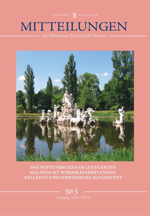 Titel: Mitteilungen des Potsdamer Stadtschloß-Vereins Nr. 3